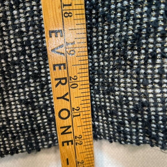 J.Crew Women's Notte Boucle Tweed Straight & Pencil Skirt Size 00 Black White - Picture 6 of 11